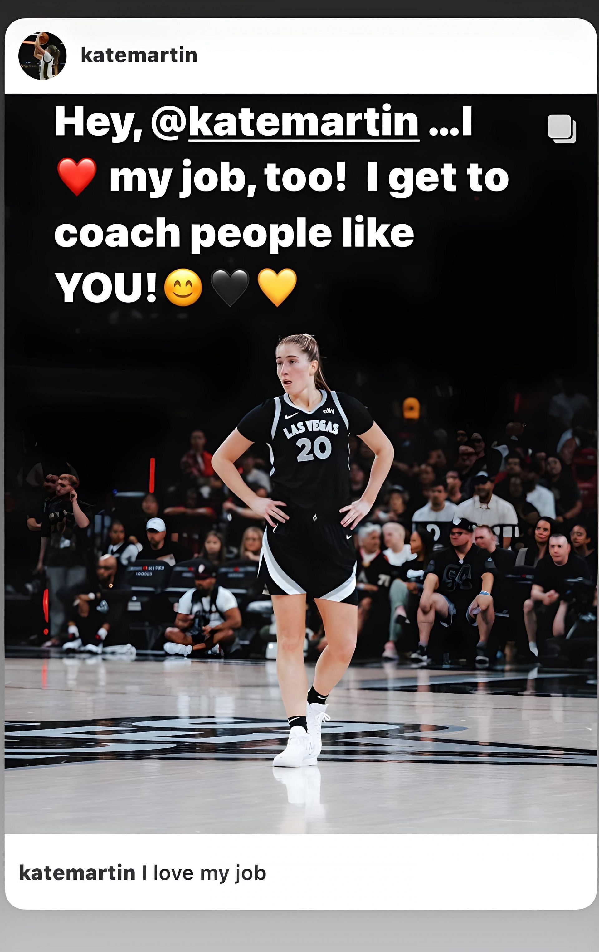 Jan Jensen's story repost of Kate Martin's post